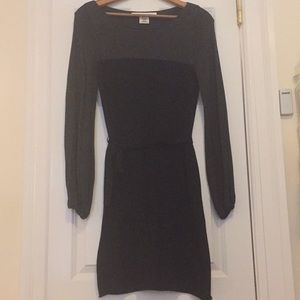 Max Studio Colorblock Sweater Dress